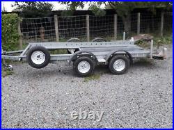 Car transporter trailer Twin Axle low miles 1 owner TOWS AMAZING 1600KG