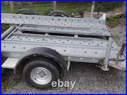 Car transporter trailer Twin Axle low miles 1 owner TOWS AMAZING 1600KG