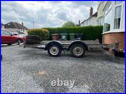 Car transporter trailer, twin axle, PRG, not Brian James