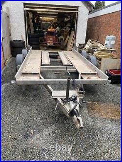 Car transporter trailer, twin axle, PRG, not Brian James