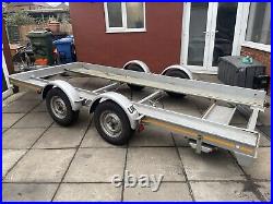 Car transporter trailer twin axle used