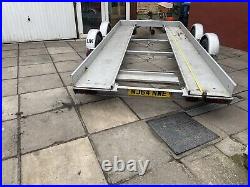 Car transporter trailer twin axle used