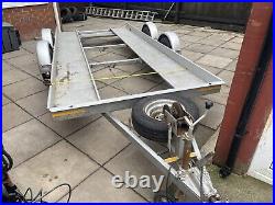 Car transporter trailer twin axle used