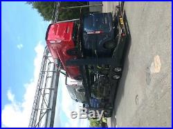Car van transporter recovery trailer stepframe low loader artic Volvo fh