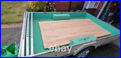 Caravan chassis braked car trailer single axle heavy duty with cover Caravan chassis braked car trailer single axle heavy duty with cover