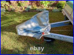 Caravan chassis braked car trailer single axle heavy duty with cover Caravan chassis braked car trailer single axle heavy duty with cover