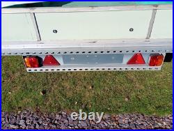 Caravan chassis braked car trailer single axle heavy duty with cover Caravan chassis braked car trailer single axle heavy duty with cover