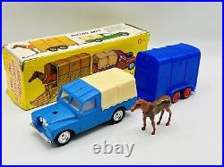 Clifford Toys Hong Kong Rare Land Rover And Pony Trailer Boxed 434h