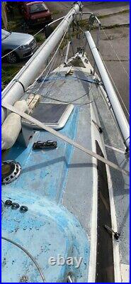 Colvic Salty Pup 23 Project Boat, needs new trailer