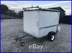 Conway 6x4 X4 Car Box Trailer With Roof Rack & Spare Set Of Wheels L@@K