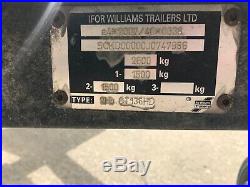 Ct136hd Car Trailer Ifor Williams Plus VAT