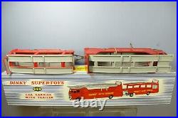 DINKY No. 983 CAR CARRIER & TRAILER MIB