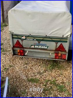 Daxara 106 By Indespension Tipping Trailer With Cover Used