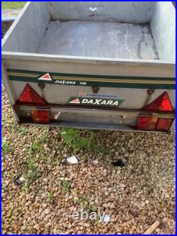 Daxara 106 By Indespension Tipping Trailer With Cover Used
