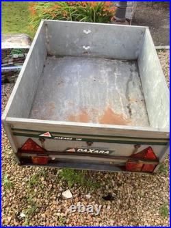 Daxara 106 By Indespension Tipping Trailer With Cover Used