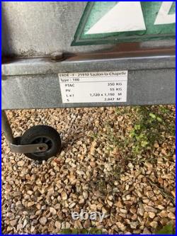 Daxara 106 By Indespension Tipping Trailer With Cover Used