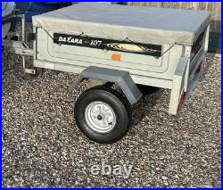 Daxara 107 Camping/Utility Trailer With Cover Used