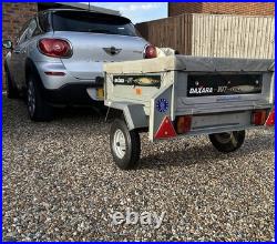 Daxara 107 Camping/Utility Trailer With Cover Used