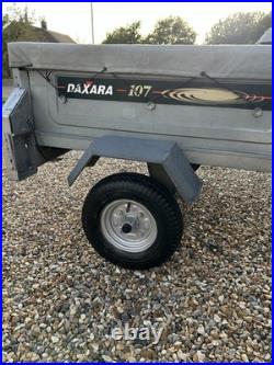 Daxara 107 Camping/Utility Trailer With Cover Used