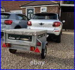 Daxara 107 Camping/Utility Trailer With Cover Used