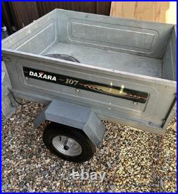 Daxara 107 Camping/Utility Trailer With Cover Used