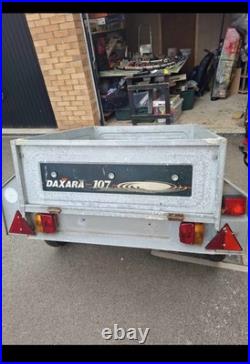Daxara 107 Single Axle Trailer With Cover