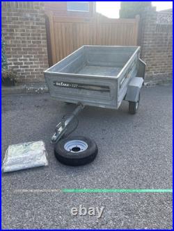 Daxara 127 Car Tipper Trailer 4ft by 3ft Trailer Used