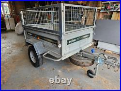 Daxara 147 Indespension trailer with mesh sides and cover COLLECTION ONLY