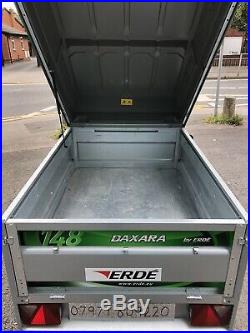 Daxara 148 Classic Camping / Tipping Trailer With Genuine Erde Hardtop