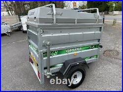 Daxara 148 Double Height Camping Tipping Trailer With Erde Hardtop + Load Bars