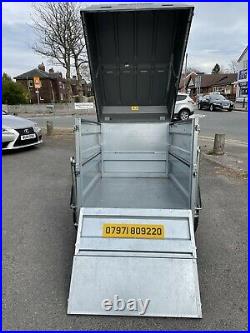 Daxara 148 Double Height Camping Tipping Trailer With Erde Hardtop + Load Bars