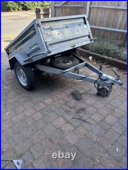 Daxara 156 Erde Camping Utility Trailer Galvanised Cover Spare Wheel