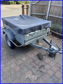 Daxara 156 Erde Camping Utility Trailer Galvanised Cover Spare Wheel