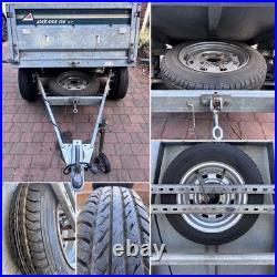 Daxara 156 Erde Camping Utility Trailer Galvanised Cover Spare Wheel