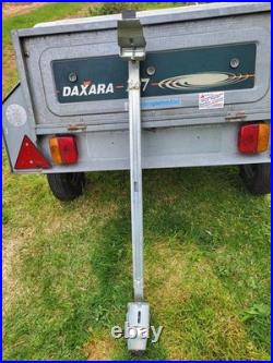Daxara Light 107 Trailer and Adjustable Load Bars, Ideal For Camping & Garden
