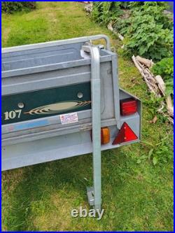 Daxara Light 107 Trailer and Adjustable Load Bars, Ideal For Camping & Garden