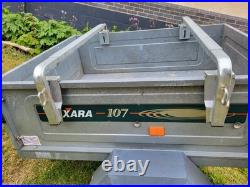 Daxara Light 107 Trailer and Adjustable Load Bars, Ideal For Camping & Garden