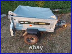 Daxhra 107 camping trailer 2x new tyres + spare wheel & cover