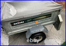 Dazara 107 Trailer for camping and general use with cover