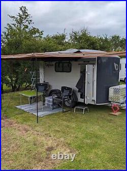 Debon Roadster C500 Twin Axle Box Van Trailer Converted Camper Debon Roadster C500 Twin Axle Box Van Trailer Converted Camper