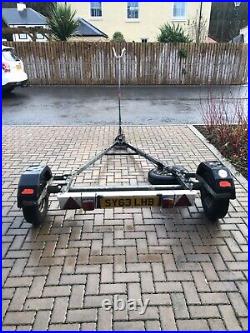 Dinghy Road Trailer. Mersea 220 road base, 10 inch wheels