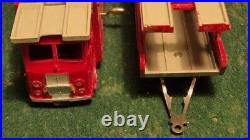 Dinky supertoy car carrier with trailer No 983