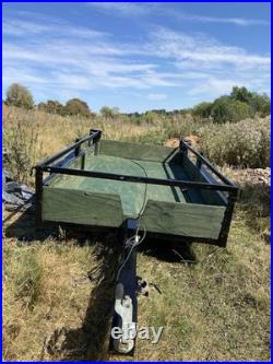 Double Axle Car Trailer 8 X 4