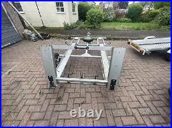 Double motorcycle trailer used