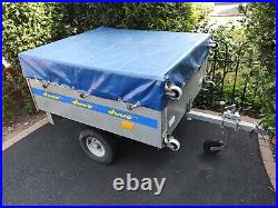 Duuo Galvanised Collapsible Trailer 600kg (4 x 4) 51 x 45