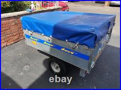Duuo Galvanised Collapsible Trailer 600kg (4 x 4) 51 x 45