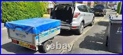 Duuo easy store compact car trailer used Store vertically