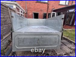 ERDÉ 102 Small Tipping Trailer 300kg Galvanised 2016 Cover & Spare Wheel