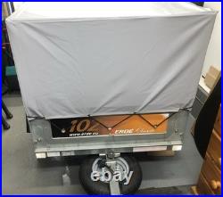 ERDE 102 Trailer Genuine Side Extensions, Spare Wheel, Jockey Wheel