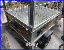 ERDE 102 Trailer Genuine Side Extensions, Spare Wheel, Jockey Wheel